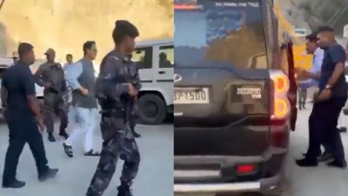 Union Minister Kiren Rijiju escapes unhurt after his car collides with truck