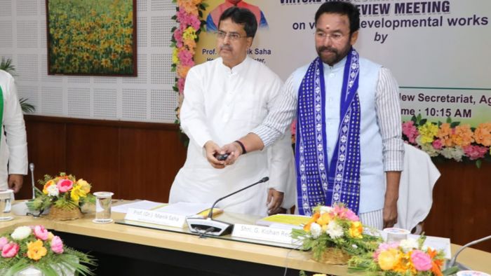 DoNER minister slams erstwhile government for neglecting Tripura