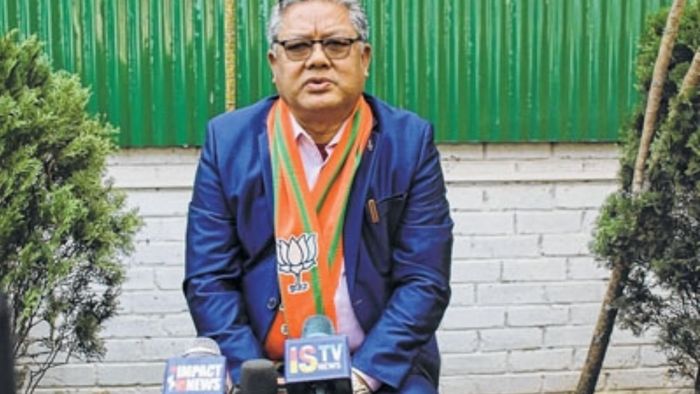 BJP MLA from Langthabal, Karam Shyam resigns from the post of Chairman of Tourism Corporation of Manipur