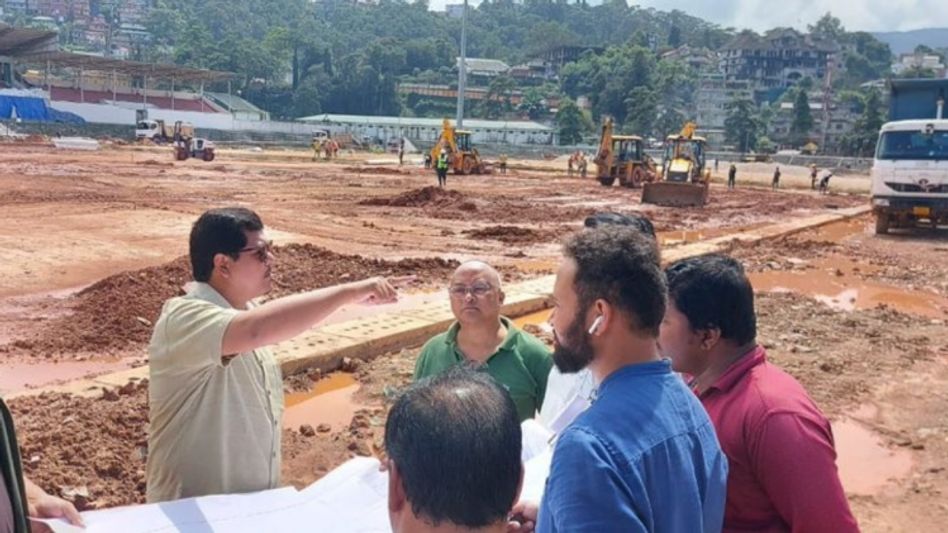 Meghalaya: JN Stadium Shillong to be the largest multipurpose indoor stadium in Northeast Meghalaya: JN Stadium Shillong to be the largest multipurpose indoor stadium in Northeast