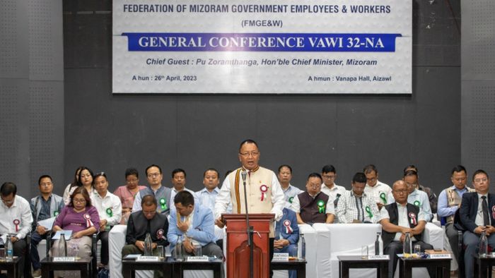 Mizoram government employees demand 'Old Pension Scheme'
