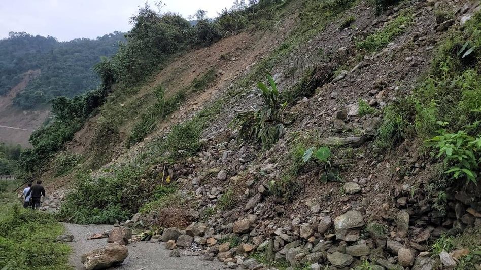 Arunachal: Rampant landslides and road erosion plague majestic Kurung Kumey district, bordering China Arunachal: Rampant landslides and road erosion plague majestic Kurung Kumey district, bordering China