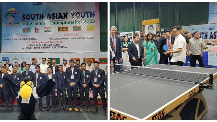 Arunachal: Union Minister Kiren Rijiju inaugurates South Asian Youth Table Tennis Championship 2023 in Itanagar