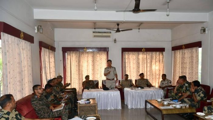 Manipur: Security forces convene high-level meet to strengthen coordination and safeguard peace in Imphal