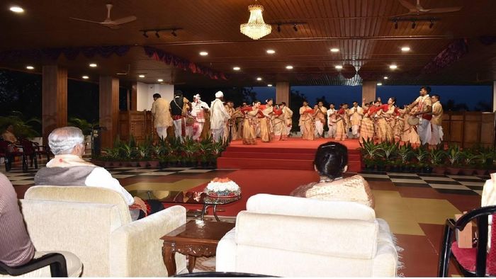 Bihu Husori at Raj Bhavan