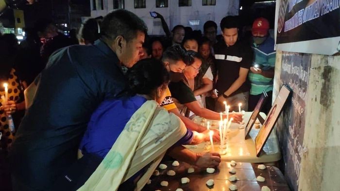 Meghalaya: Binong clan organizes candlelight vigil for late Walinda Binong