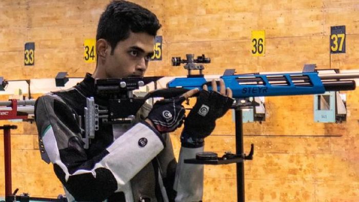Assam's Hriday Hazarika clinches gold at Khelo India University Games in Uttar Pradesh