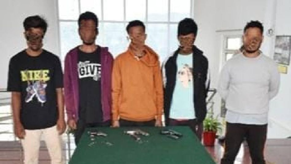 Five KCP(PWG) cadres surrender before security forces in Manipur Five KCP(PWG) cadres surrender before security forces in Manipur