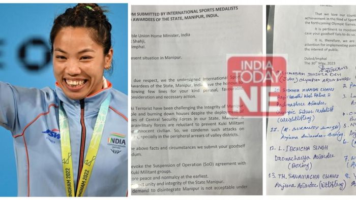 Manipur Olympians warn of returning awards and medals if peace and normalcy are not restored soon in the state