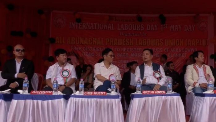 Arunachal Pradesh celebrates 'International Labour Day' with honour and encouragement for workers