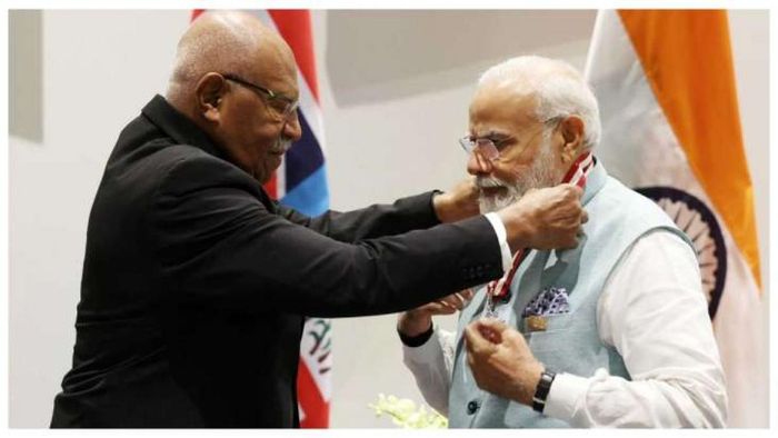 PM Modi accorded with the highest civilian award of Papua New Guinea