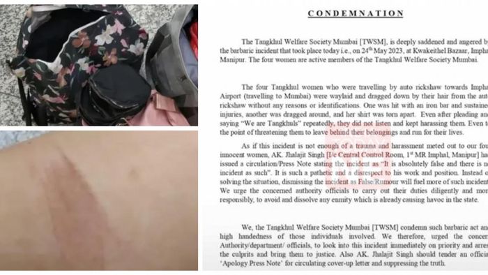 Naga group demands action against miscreants who assaulted two Naga women in Imphal