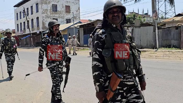 Forces deployed in Manipur during violence