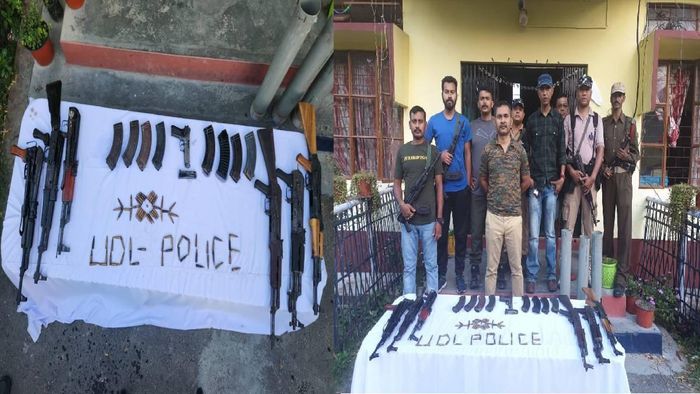 Arms and ammunition recovered in Udalguri
