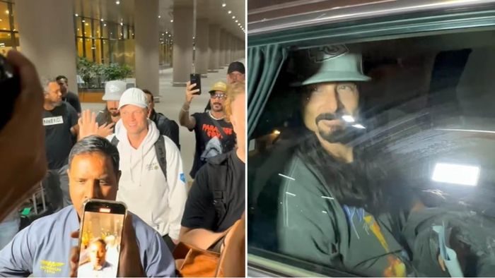 Backstreet Boys arrive in Mumbai