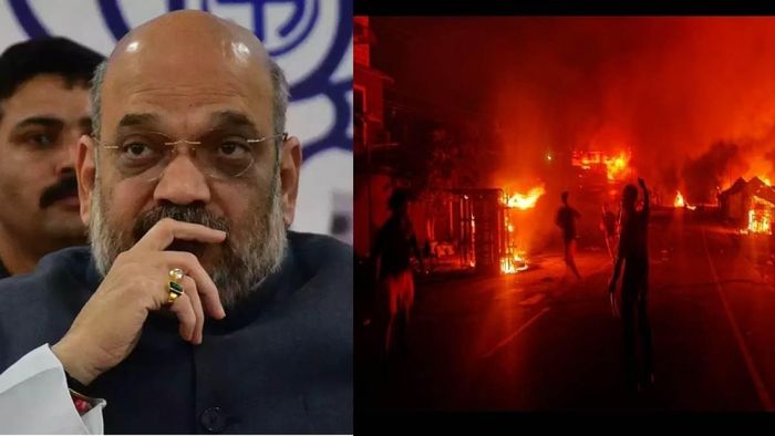 Amit Shah speaks to CM N Biren Singh