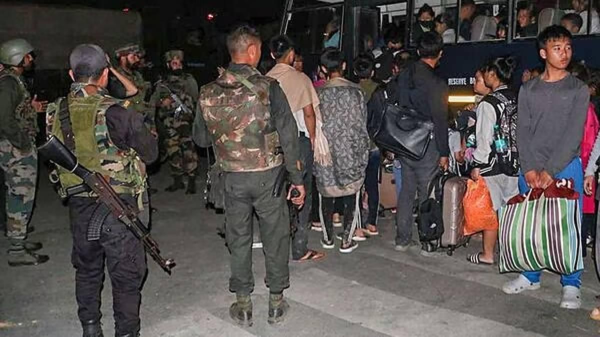 Manipur Violence: People being evacuated from vulnerable areas