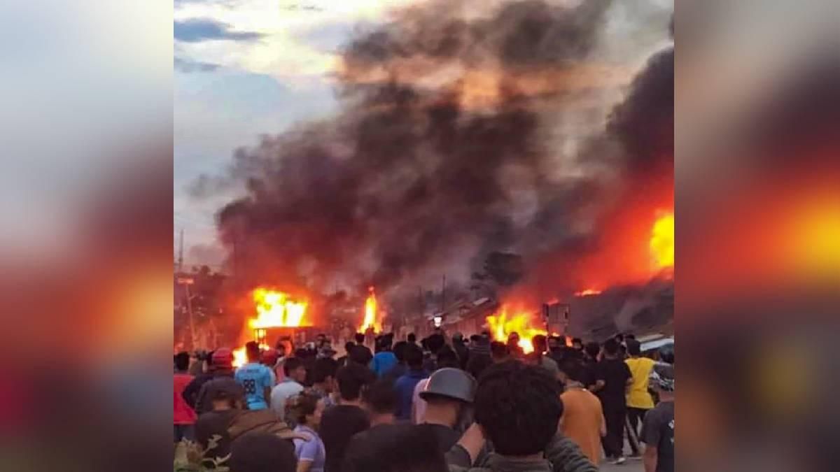 Clashes continues in Manipur