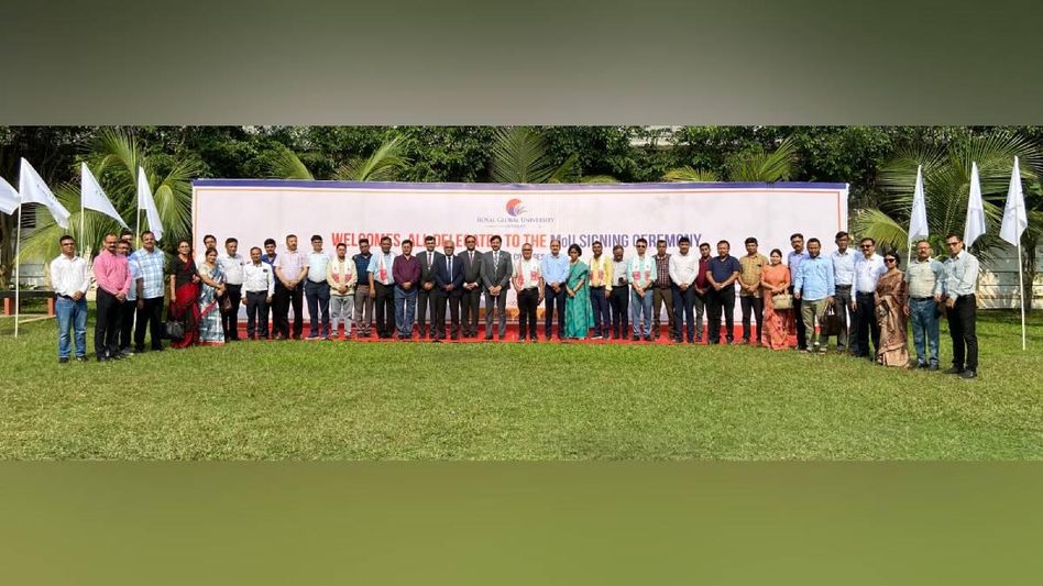 Assam Royal Global University signs MoU with 30 higher educational institutions with the goal of providing global education Assam Royal Global University signs MoU with 30 higher educational institutions with the goal of providing global education