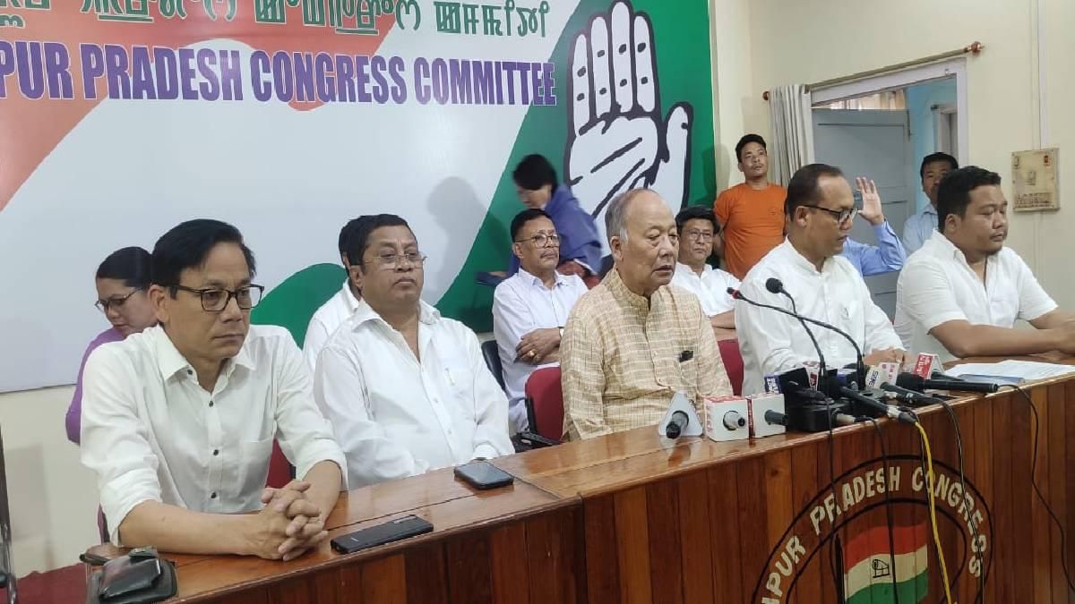 Manipur Congress to submit memorandum to the President of India
