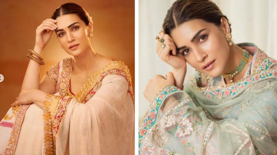 Kriti Sanon's ethnic outfits for Adipurush are as regal as they can be Kriti Sanon's ethnic outfits for Adipurush are as regal as they can be