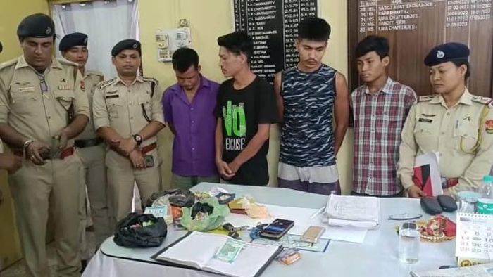 Seven arrested in Tripura with Rs 2.5 lakh worth of contraband