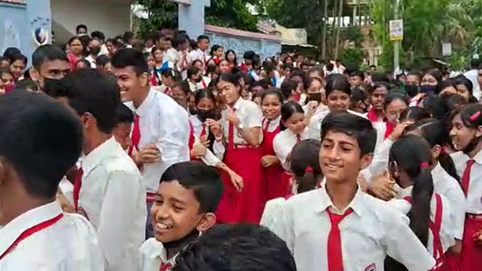 List of top ten candidates in HSLC exam