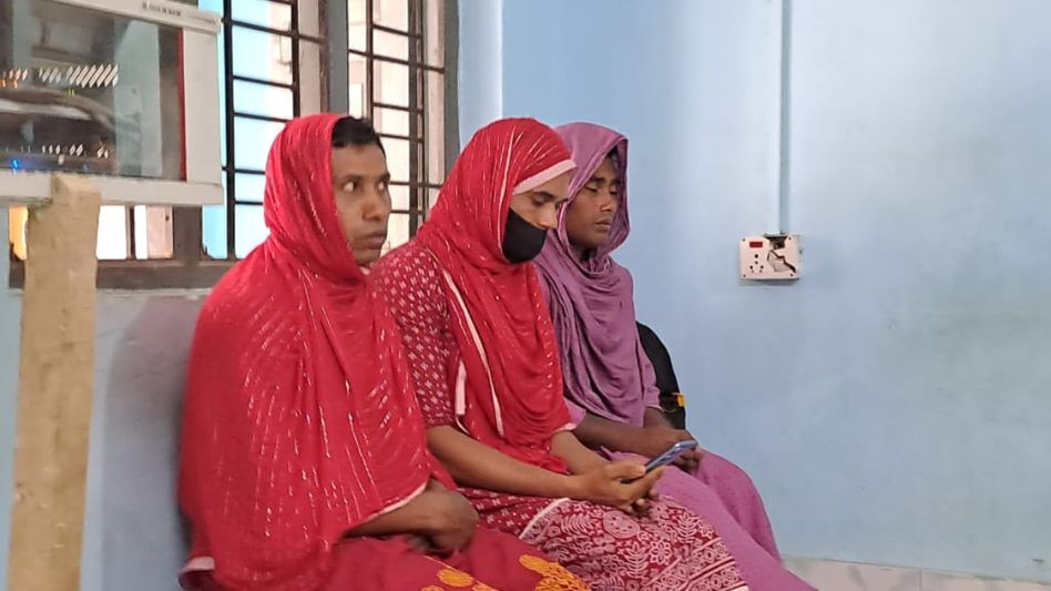 Assam police apprehends three Bangladeshi youths disguised as women in Silchar Assam police apprehends three Bangladeshi youths disguised as women in Silchar