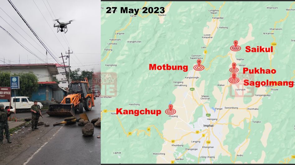 Manipur violence: Army intensifies intelligence-based operation to apprehend armed personnel Manipur violence: Army intensifies intelligence-based operation to apprehend armed personnel