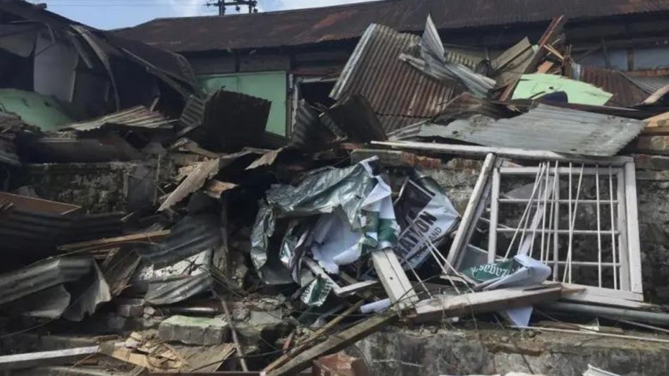 Nagaland: Miscreants vandalize Naga Club building in Kohima Nagaland: Miscreants vandalize Naga Club building in Kohima