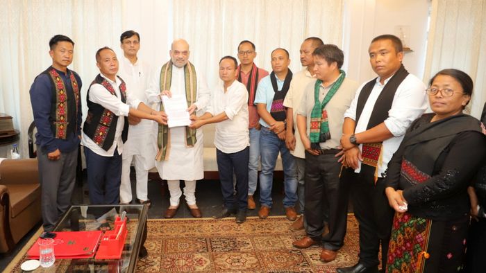 Union Home Minister Amit Shah meets Kuki delegation in Moreh