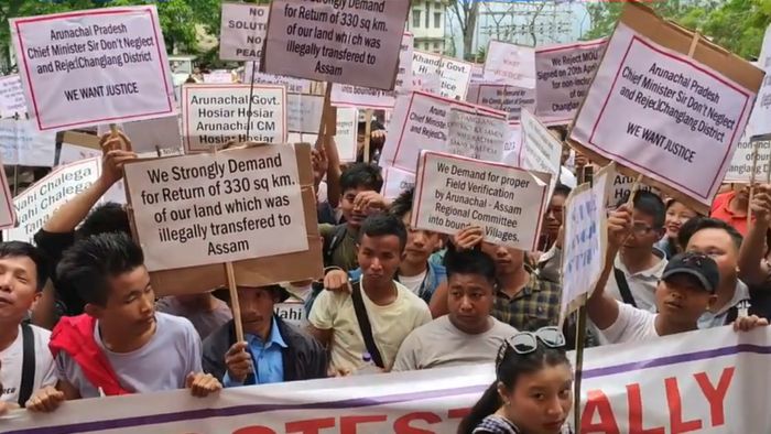 Arunachal Students body demands revocation of MoU with Assam over border dispute