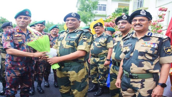 BSF conducted meeting Border Guard Bangladesh in Dhubri