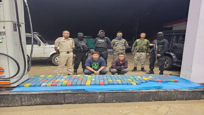 Drugs recovered in Meghalaya