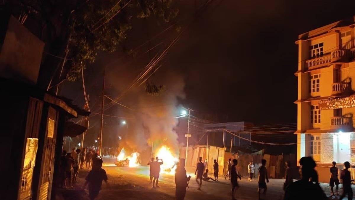 Manipur: Churachandpur plunges into darkness for six days with no electricity