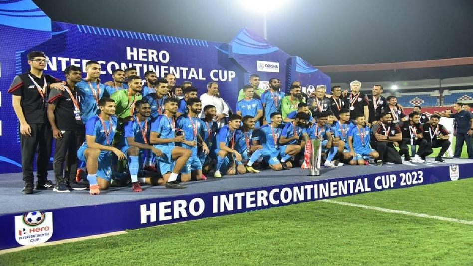 Indian football team donates Rs 20 lakh prize money to the victims of Balasore train tragedy Indian football team donates Rs 20 lakh prize money to the victims of Balasore train tragedy