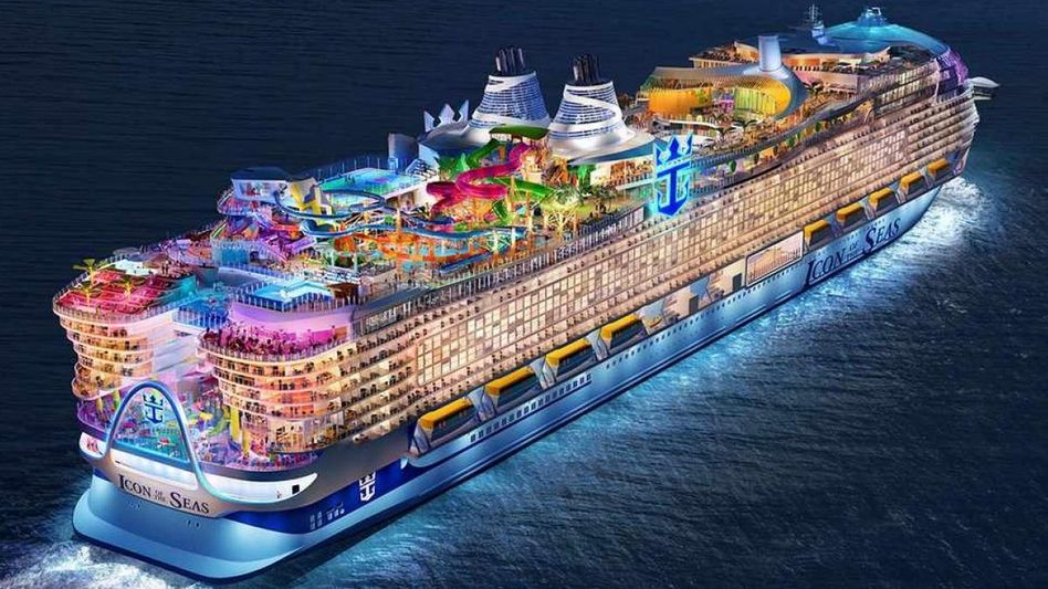 World's largest cruise ship with iconic waterpark makes maiden voyage World's largest cruise ship with iconic waterpark makes maiden voyage