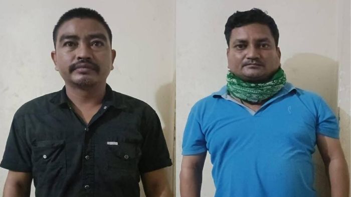 The arrested journalists