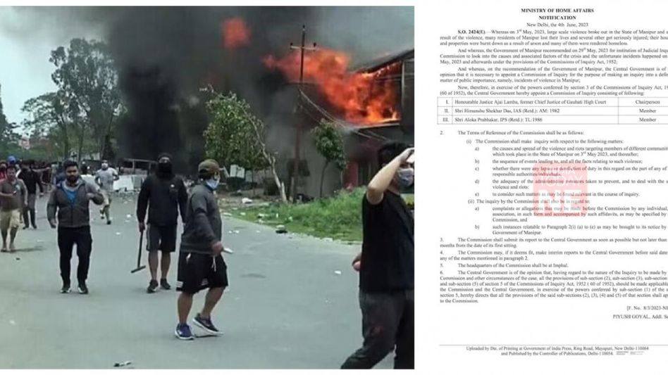 Manipur violence: Government appoints Commission of Inquiry led by retired Chief Justice Manipur violence: Government appoints Commission of Inquiry led by retired Chief Justice