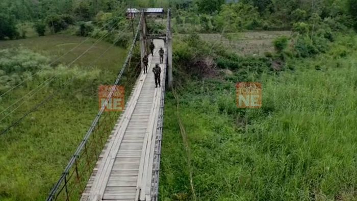 Security forces conduct second consecutive day of combing operations in Manipur, recover 35 weapons