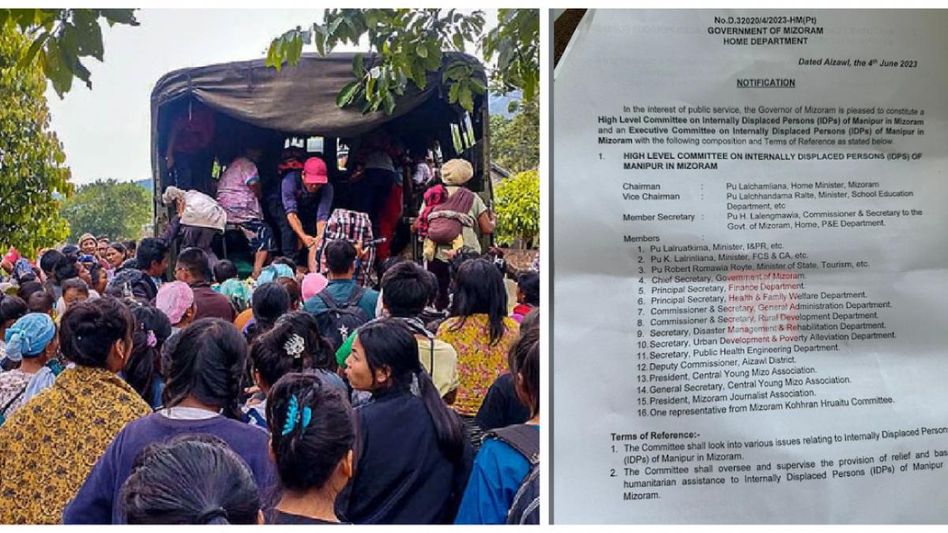 Mizoram forms high-level committee to address internally displaced persons from Manipur Mizoram forms high-level committee to address internally displaced persons from Manipur