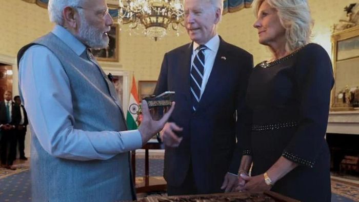 Joe Biden receives PM Modi at White House with exquisite delicacies