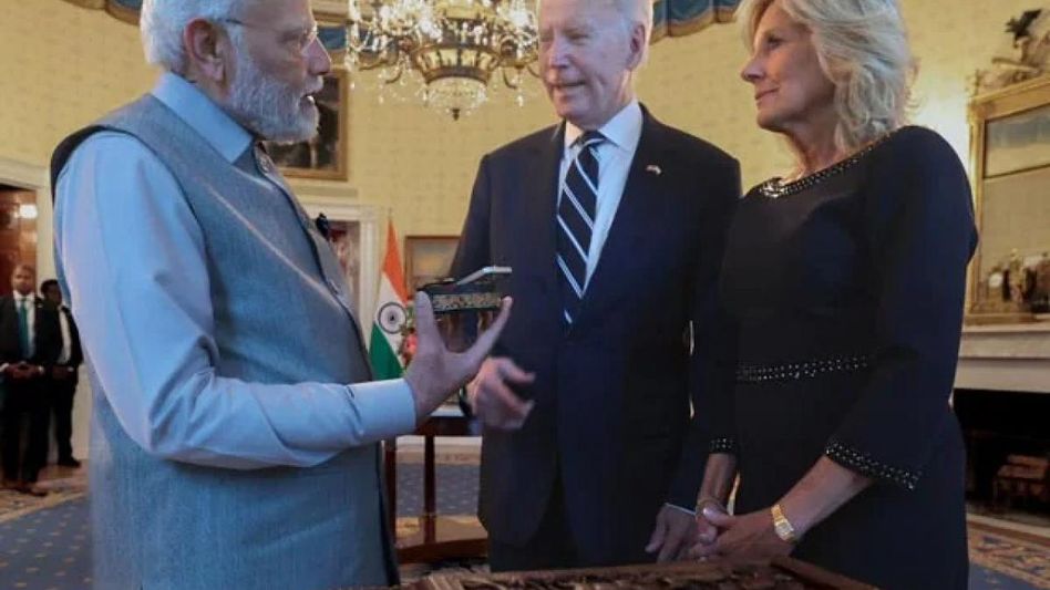 Joe Biden receives PM Modi at White House with exquisite delicacies Joe Biden receives PM Modi at White House with exquisite delicacies