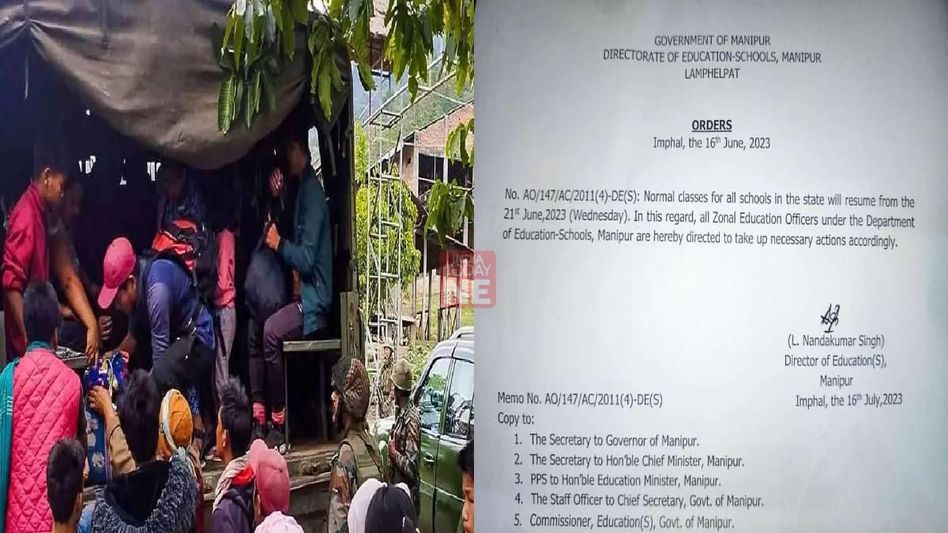 Manipur: Schools to resume in violence-hit state from June 21 Manipur: Schools to resume in violence-hit state from June 21