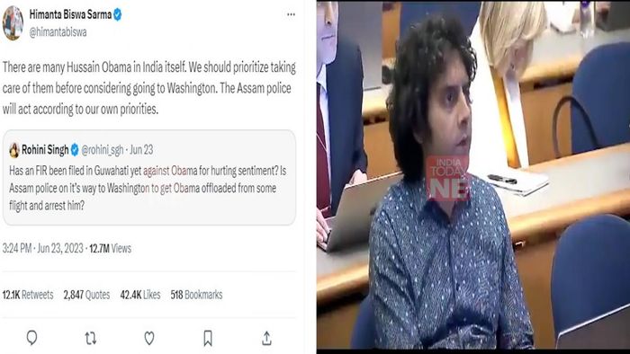 Assam CM reaches White House