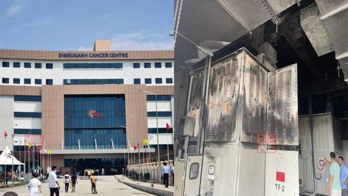 Fire outbreak at Dibrugarh's cancer centre