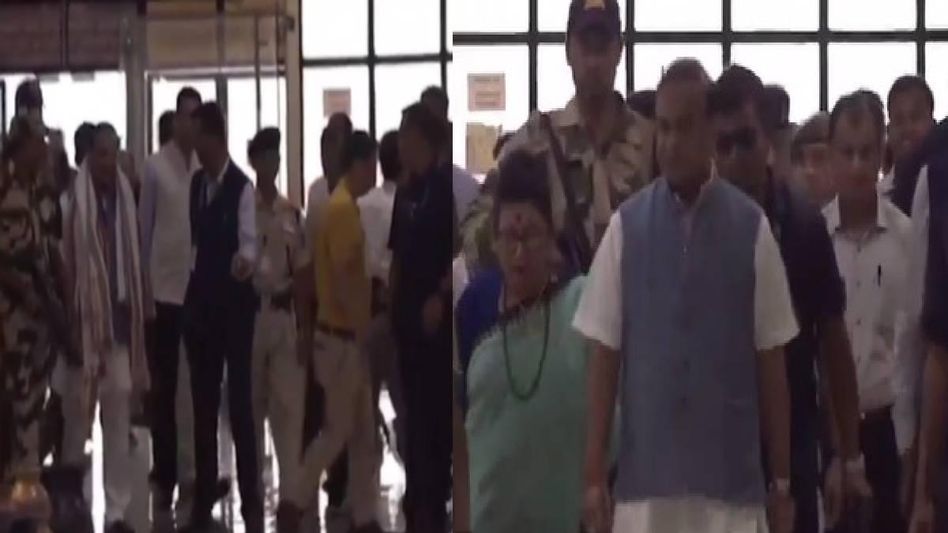 Manipur Violence: NEDA convener Himanta Biswa Sarma lands in Imphal, to meet CM Biren Singh Manipur Violence: NEDA convener Himanta Biswa Sarma lands in Imphal, to meet CM Biren Singh