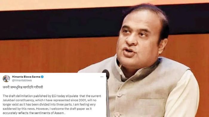 Assam CM Himanta Biswa Sarma on delimitation process