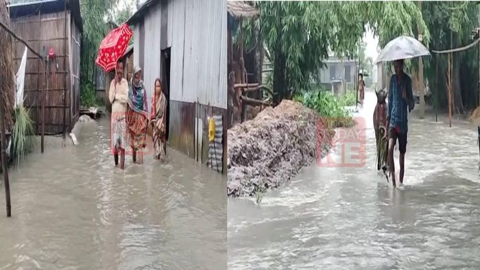 Assam Floods: Ai river flowing above danger level