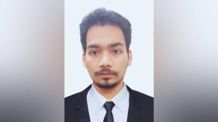 Deceased student Nilutpal Gogoi